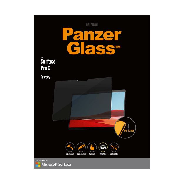 圖片 北歐嚴選品牌Panzer Glass Surface Pro X/8 /9專用防窺玻璃保護貼