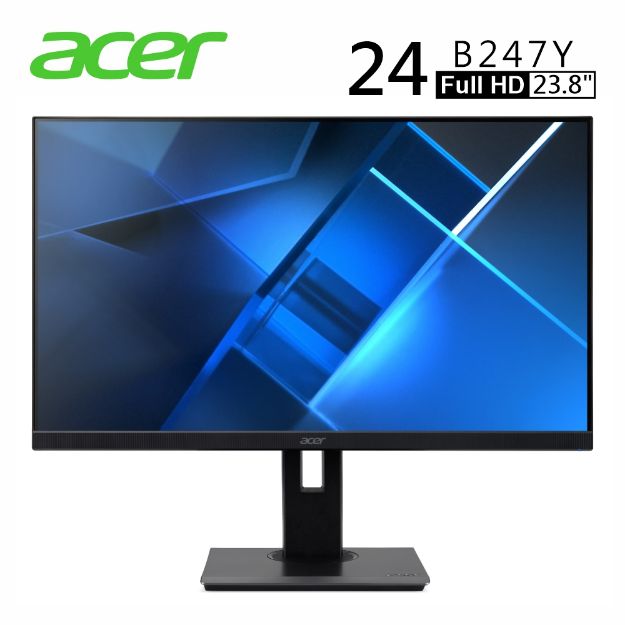 圖片 Acer B247Y 24型液晶螢幕◆IPS◆可旋轉◆防刮玻璃