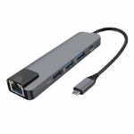 圖片 USB 3.1 Type-C 5合1多功能擴充基座★贈螺旋線頭保護套