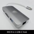 圖片 微星 USB-C 多功能轉接器◆贈品勿選