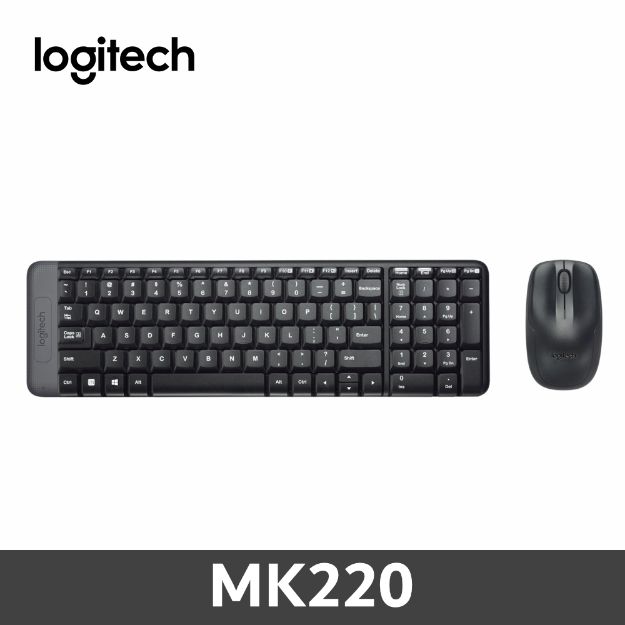 圖片 羅技 MK220 無線滑鼠鍵盤組