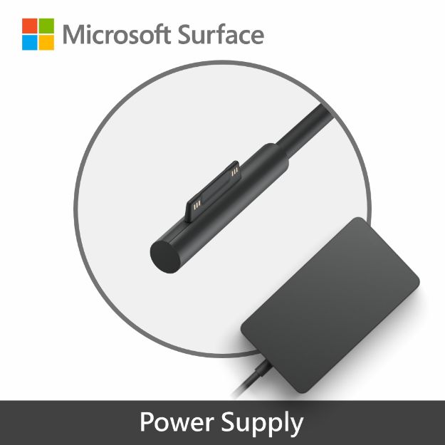 圖片 Surface 電源供應器 65W, 127W, 24W, USB-C 45W