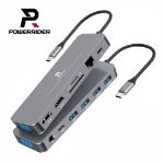 圖片 PowerRider HB-P13 十二合一PD充電傳輸集線器